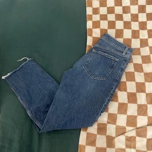Gap cheeky straight high rise jean